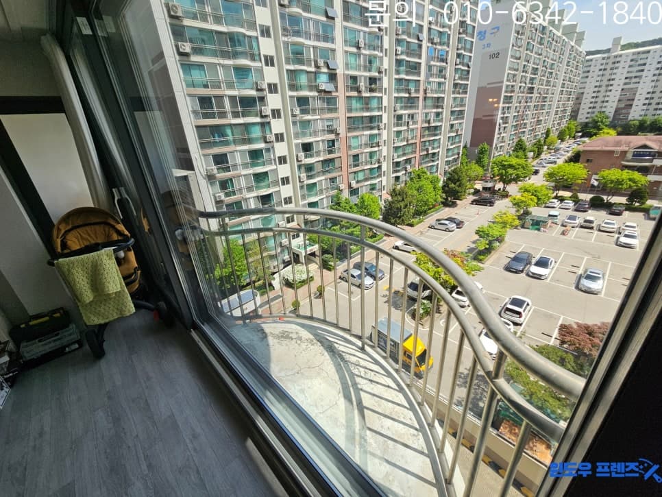 오른쪽에서 바라 본 모습 — 청소 후